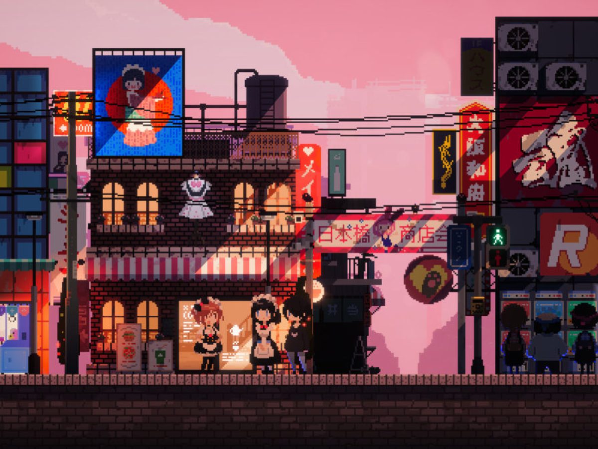 大阪・日本橋メイド喫茶運営スローライフゲーム『電気街の喫茶店』2週
