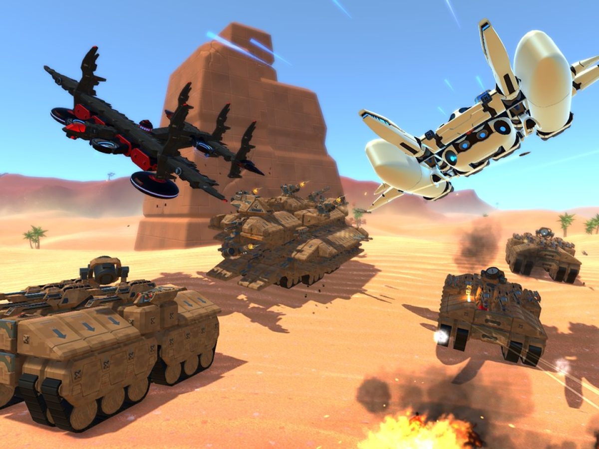 4人マルチ対応オープンワールド乗り物クラフトゲーム『TerraTech