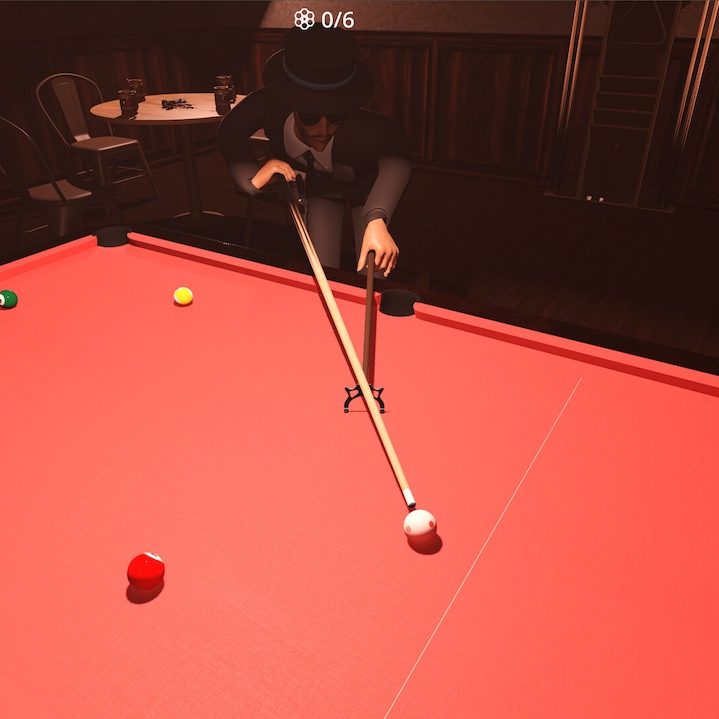 負けたらロシアンルーレットなビリヤードゲーム『Nine-Ball Roulette