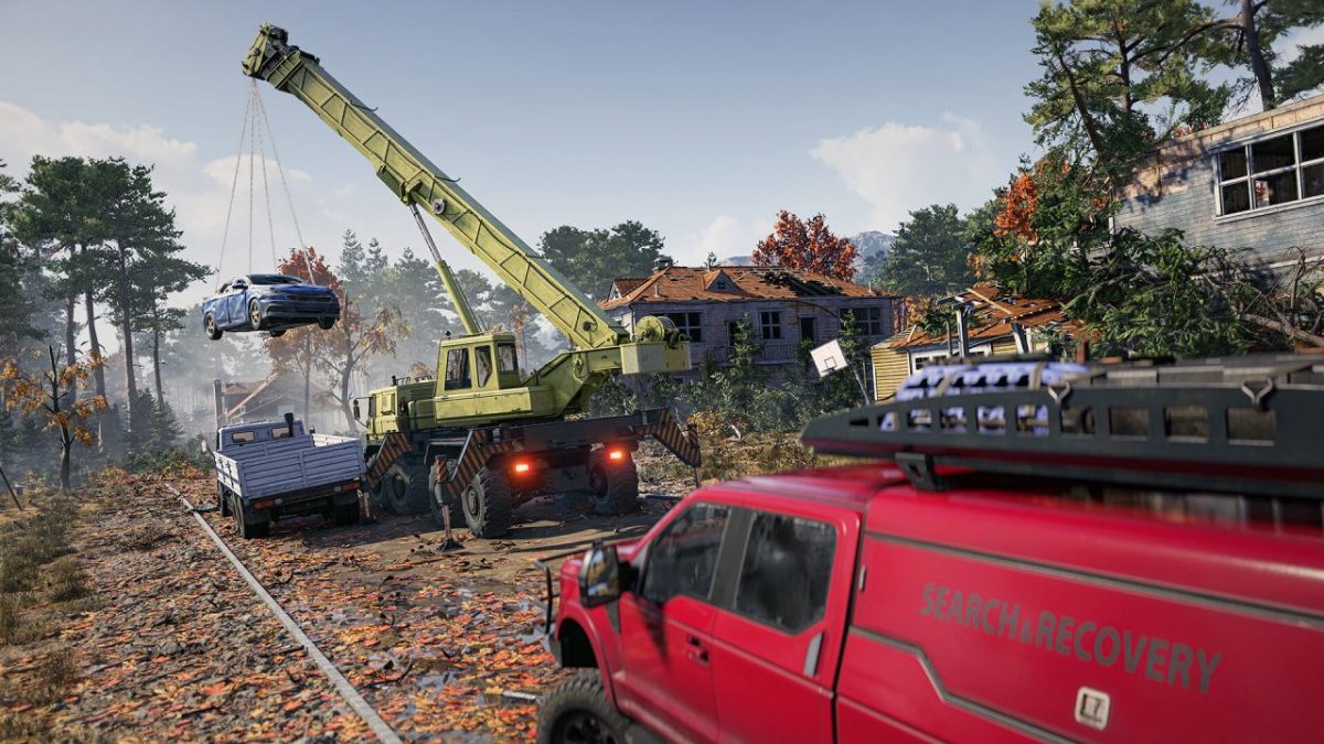 リアル重機・災害復興シム『RoadCraft』5月21日発売へ。最大4人プレイ