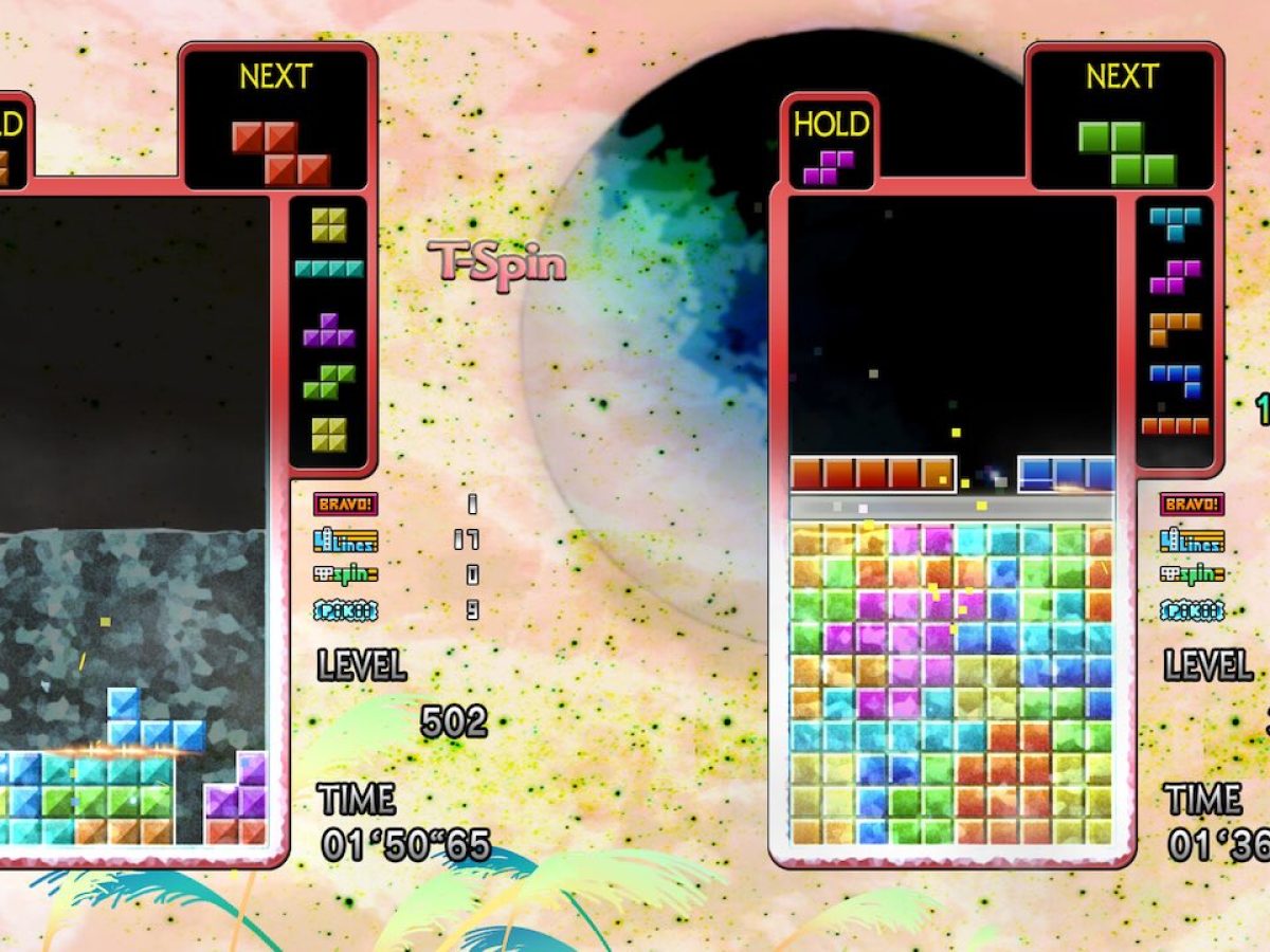 terra イカゲームグラス アリカの新作テトリスゲーム『TETRIS THE GRAND MASTER 4