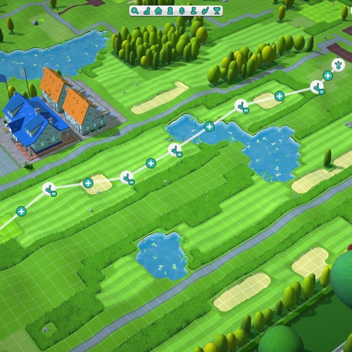 モバイル　ゴルフゲーム　シュミレーター X-GOLFのゴルフシミュレーターガイド