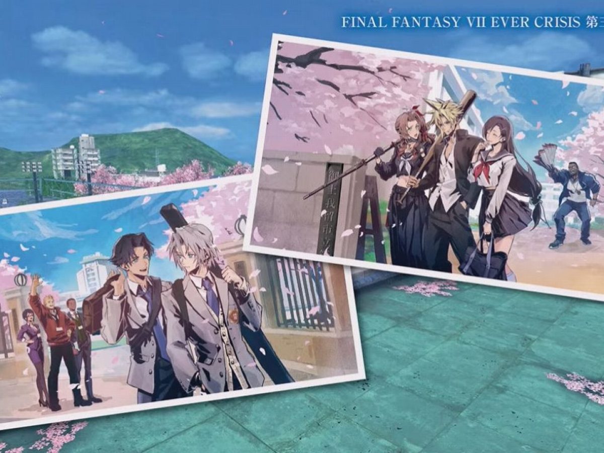 ファイナルファンタジーVII エバークライシス』の「エバクラ学園セブン