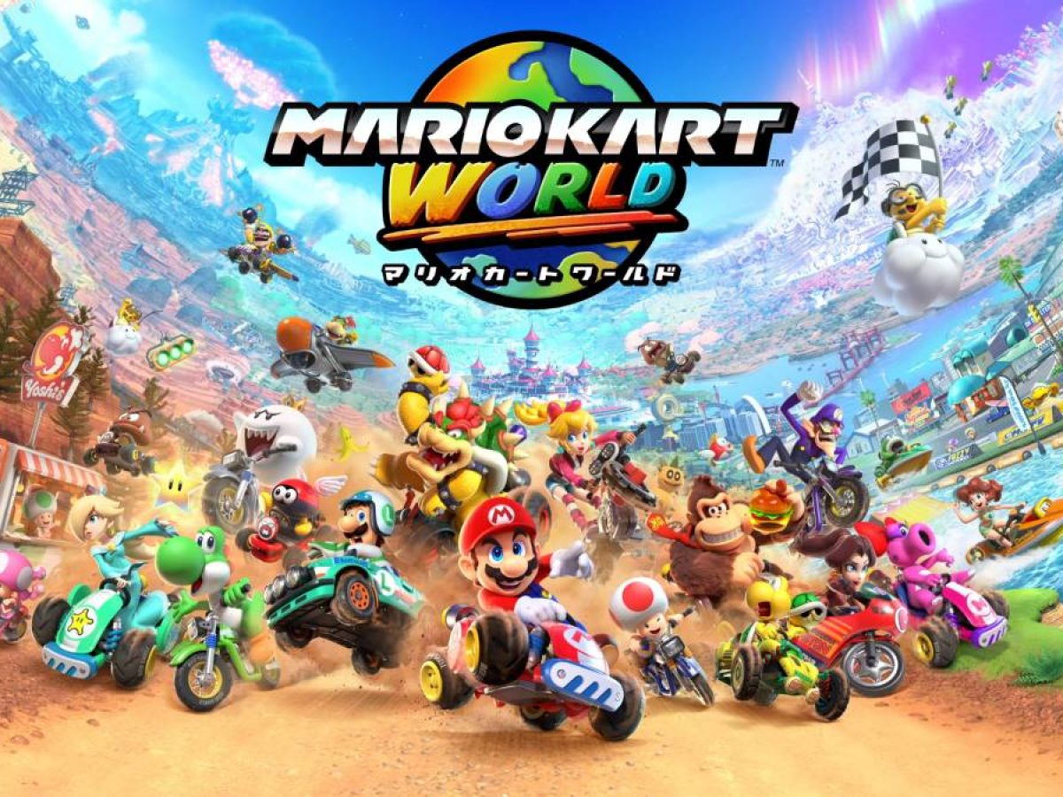 マリオカート』シリーズ新作『マリオカート ワールド』発表