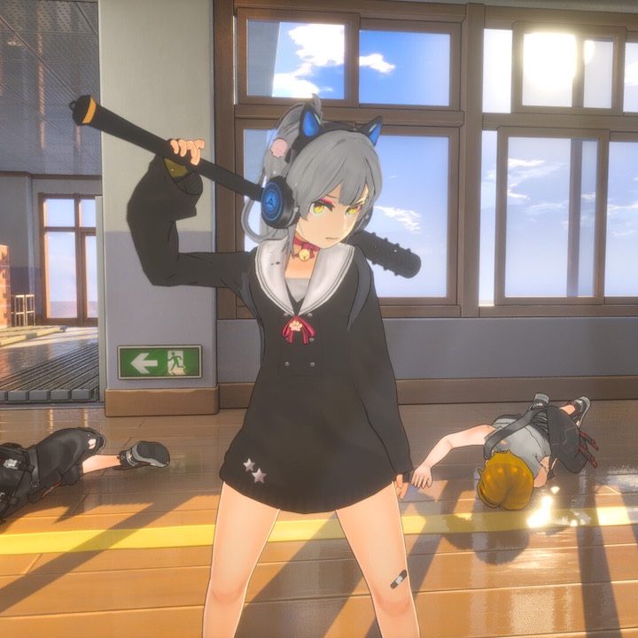 ネコミミ女子高生・大喧嘩アクション『NEKOMIMI DESTRUCTION』発表