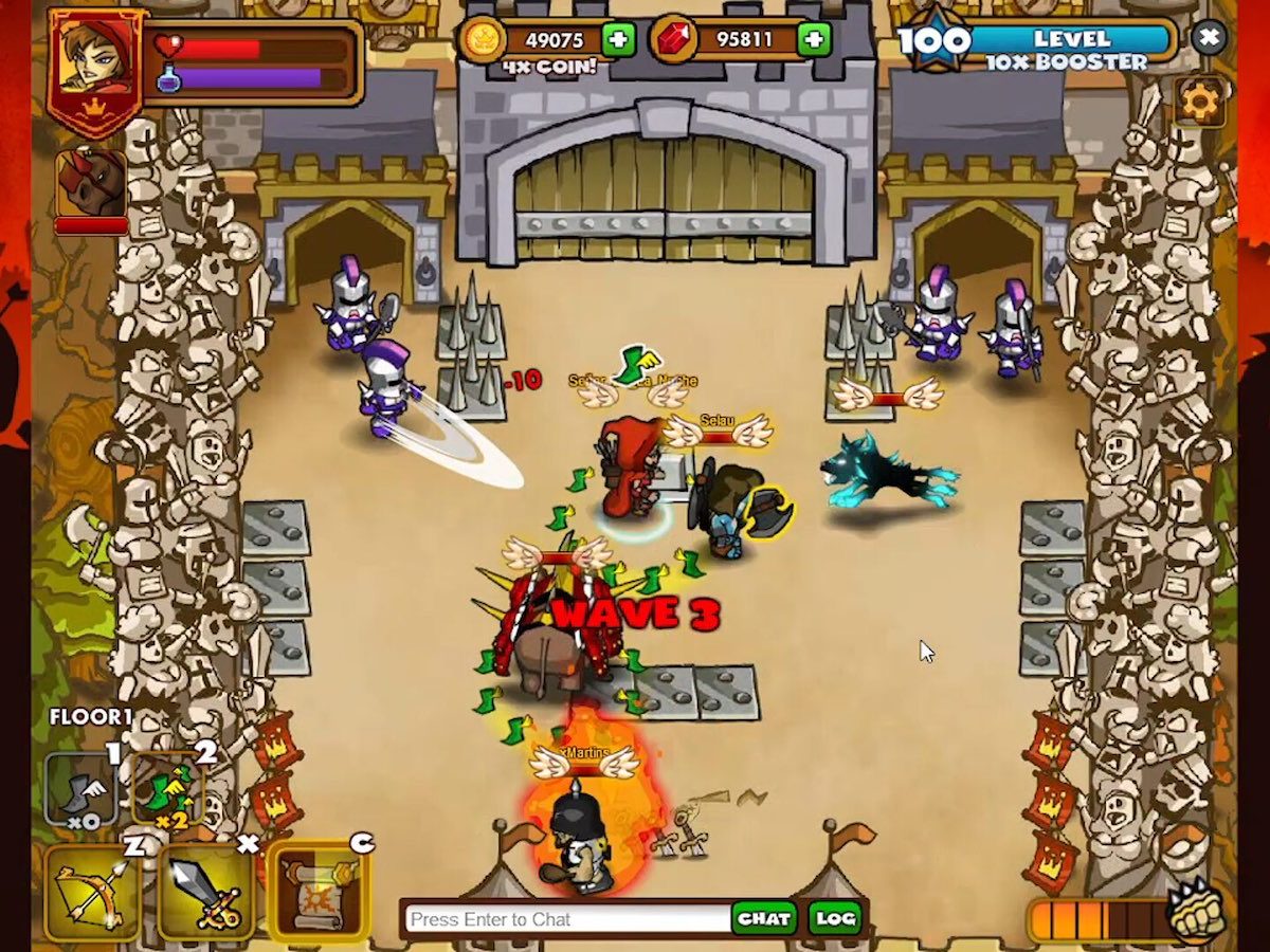 ハクスラアクション『Dungeon Rampage』無料デモ版からさっそく大人気