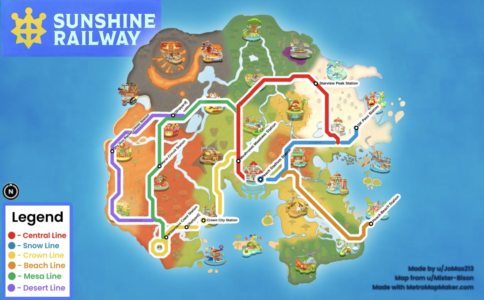鉄道路線図