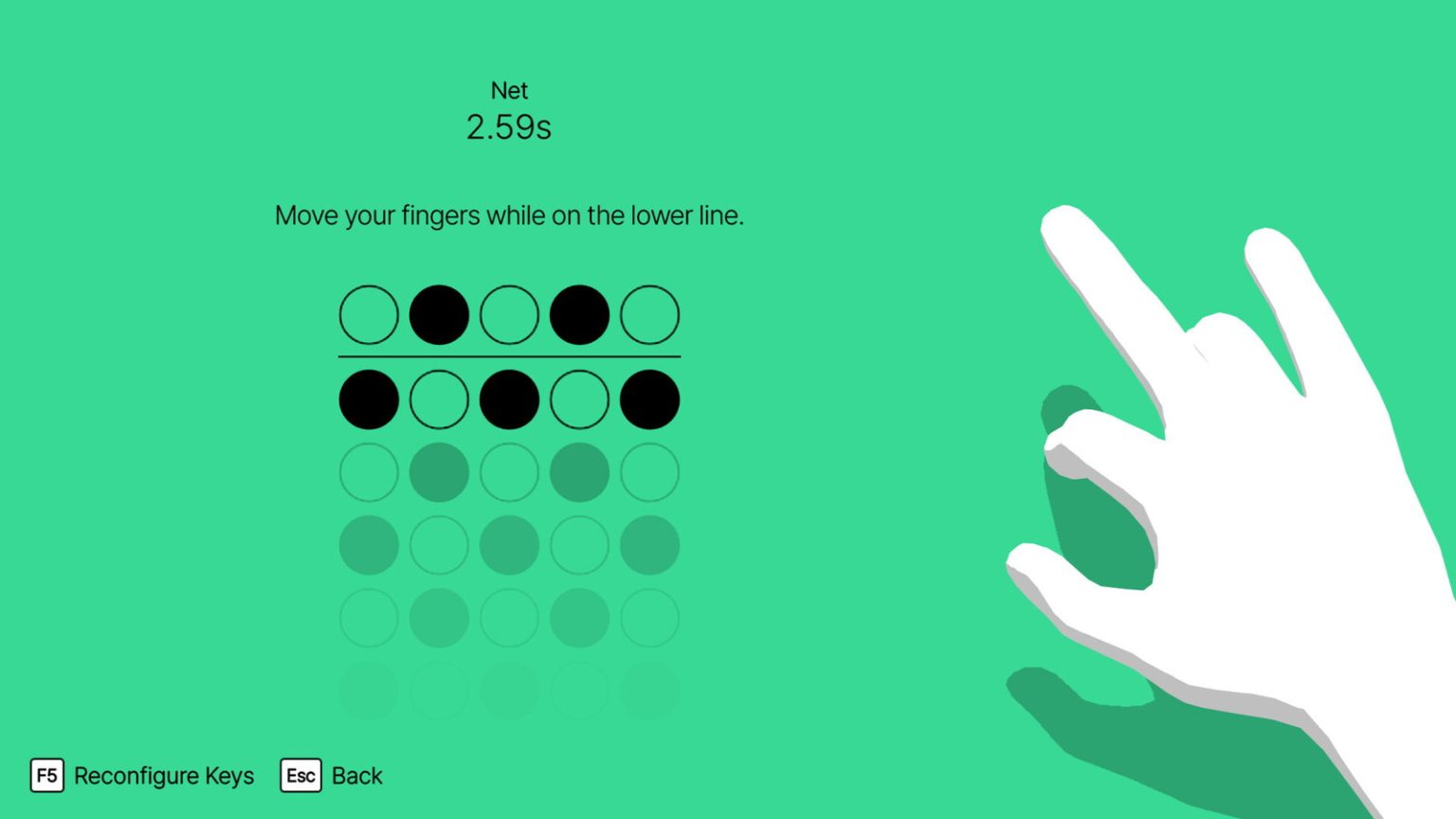 指がもつれるゲーム『Fingerdance』100％好評のままじわ伸び中。指を動かすだけなのに、頭どんどん混乱ゲーム - AUTOMATON