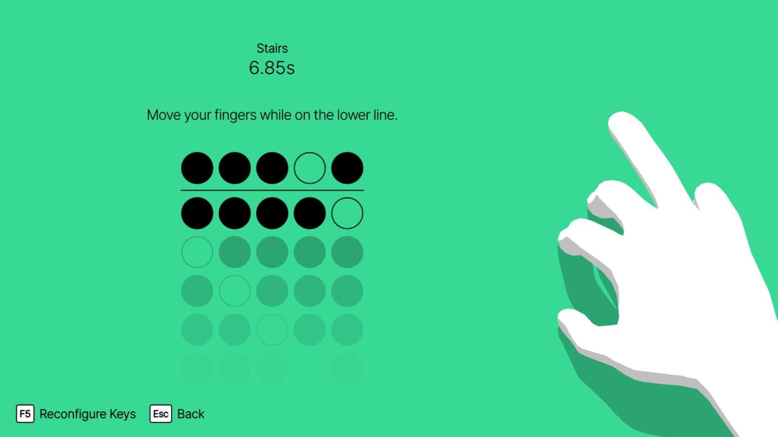 指がもつれるゲーム『Fingerdance』100％好評のままじわ伸び中。指を動かすだけなのに、頭どんどん混乱ゲーム - AUTOMATON