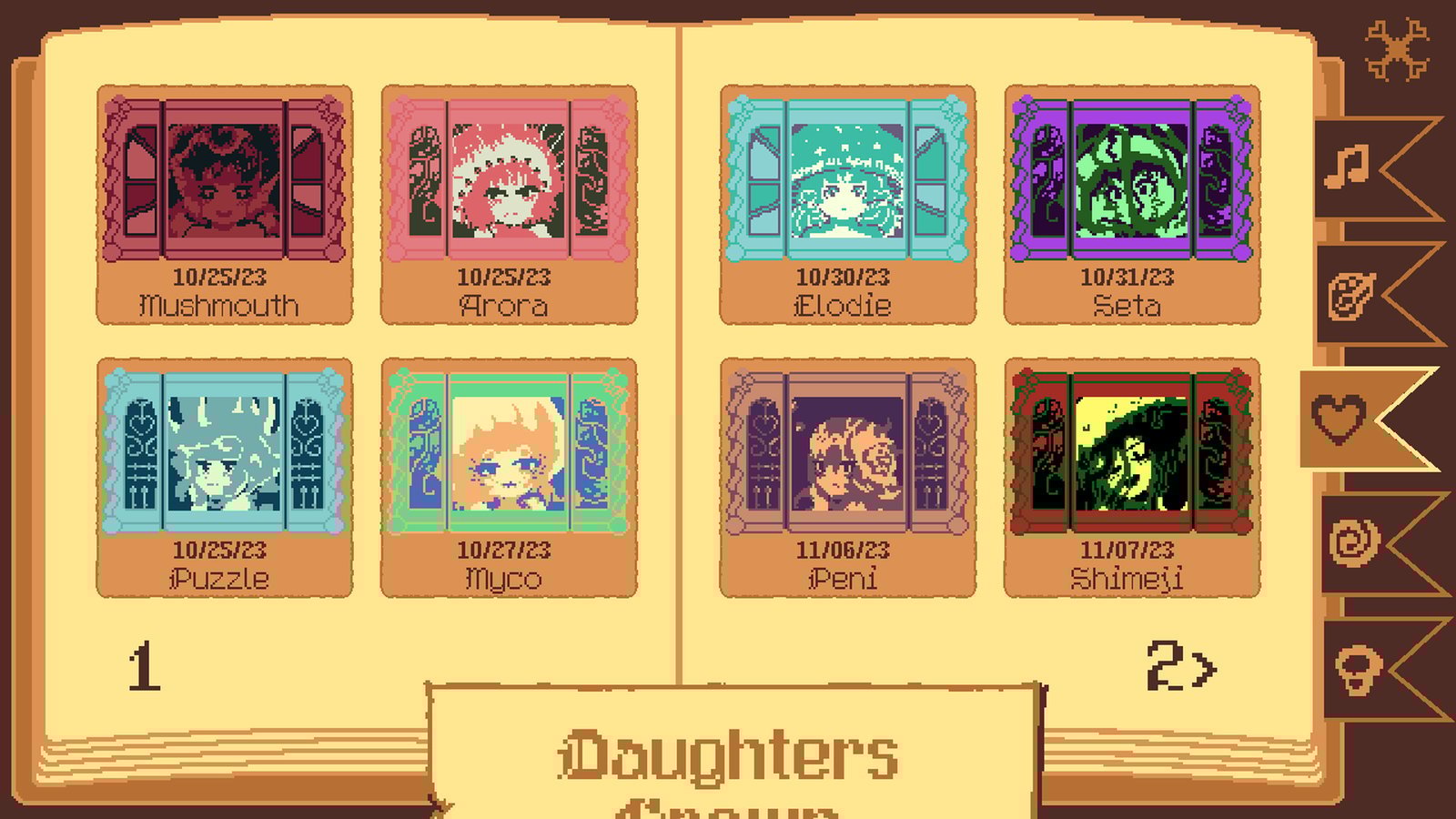 ゲームプレイ中の様子
