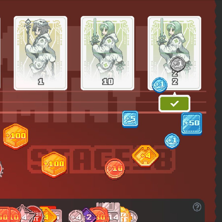 コイン合成デッキ構築ローグライク『MATCH MINT』PC向けに公開
