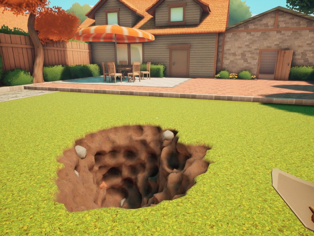 ひたすら裏庭穴掘りゲーム『A Game About Digging A Hole』、100