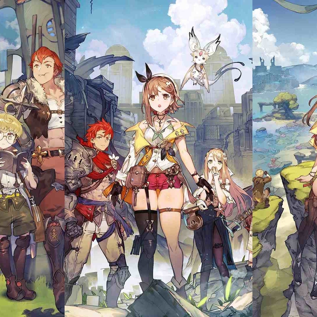 まとめ売り　ユミアのアトリエ、ライザのアトリエシリーズ計4点セット PS4】ユミアのアトリエ ～追憶の錬金術士と幻創の地～ 通常版