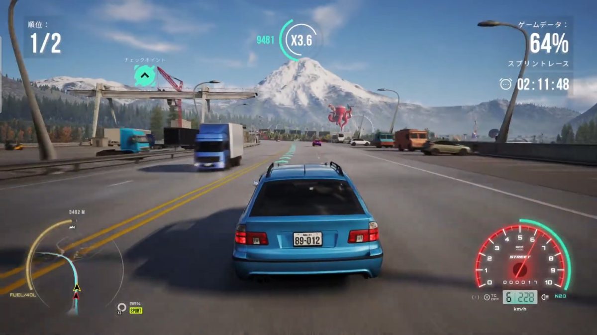 レーシングゲーム体感できます！ オープンワールド公道レース『CarX Street』は、和風の「生きて
