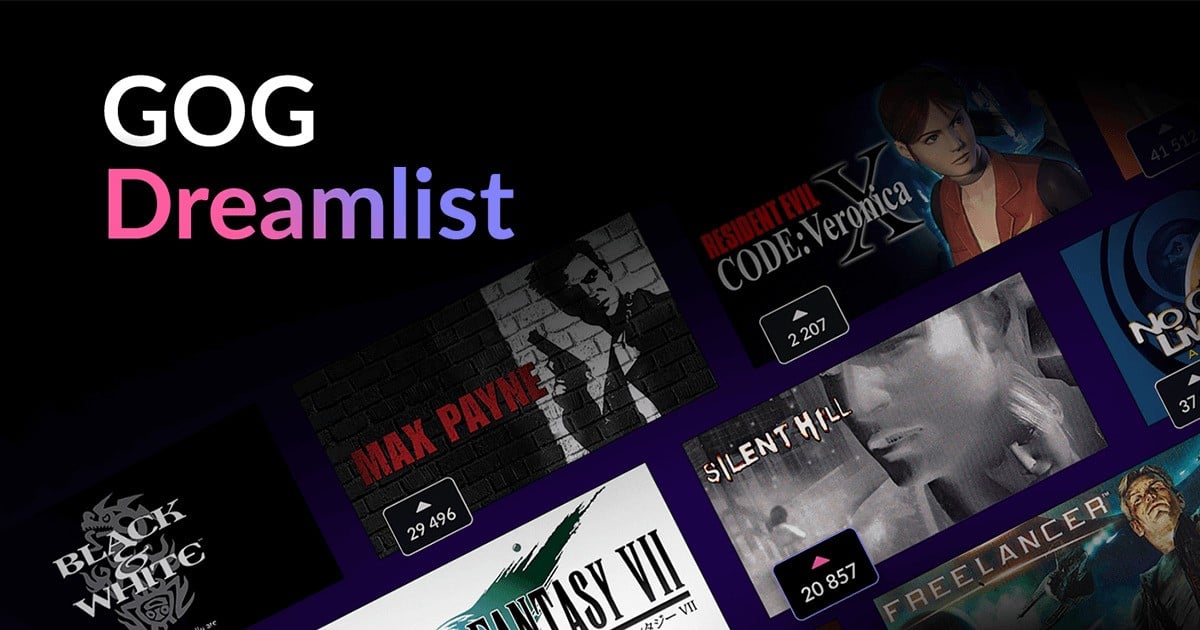 GOG.com Dreamlist