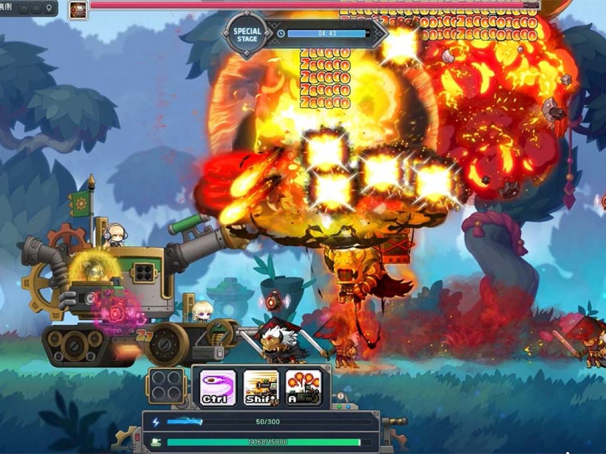 MMORPG『メイプルストーリー』に3人協力ローグライク型ダンジョン