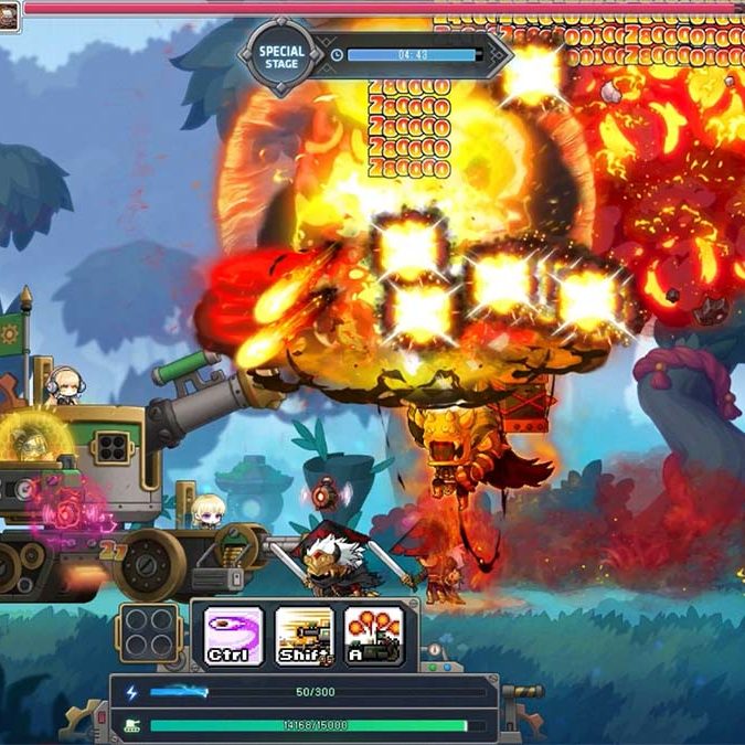 MMORPG『メイプルストーリー』に3人協力ローグライク型ダンジョン