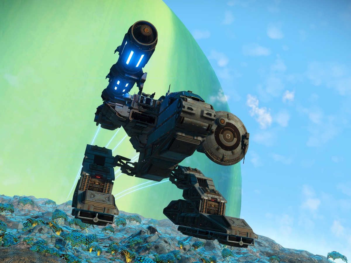 No Man's Sky』大型アプデの新宇宙船、カスタマイズ自由すぎて船