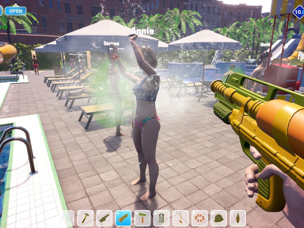 自由すぎウォーターパーク運営シム『Waterpark Simulator』人気