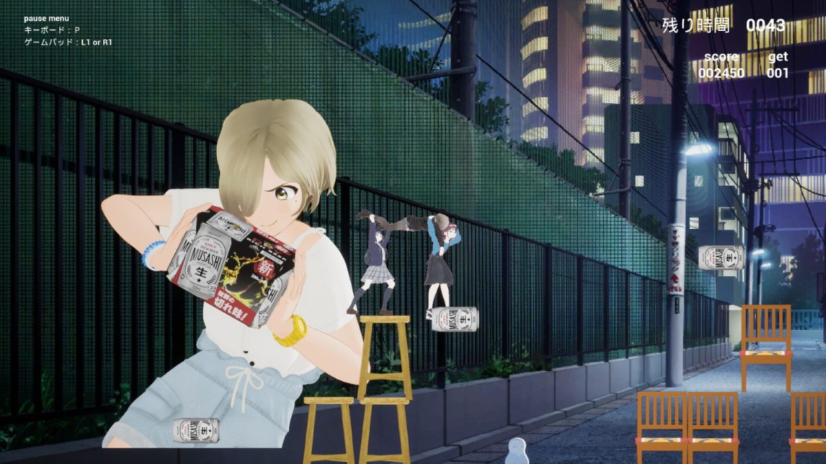 ガールズバンドクライ」の泥酔者運送ゲーム『桃香（を）ワッショイ