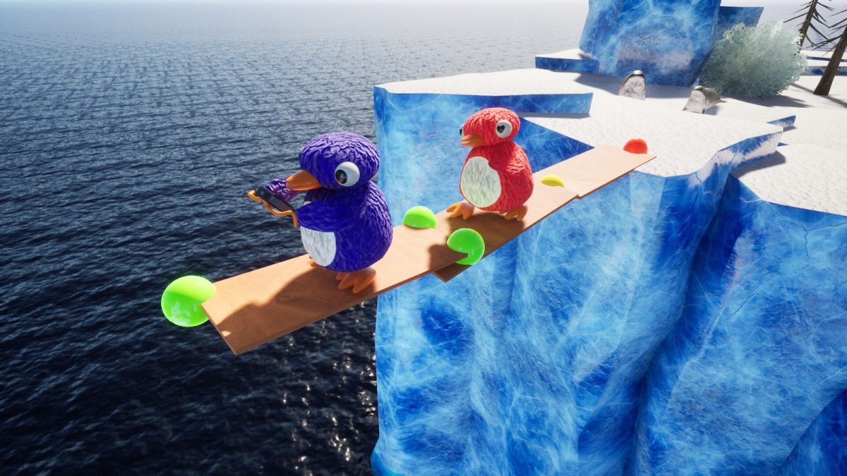 最大8人マルチ対応ペンギン橋づくりゲーム『LINK』正式発表。分裂した