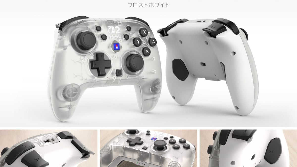 Switch 2/Switch用無線コントローラー「ワイヤレスホリパッド