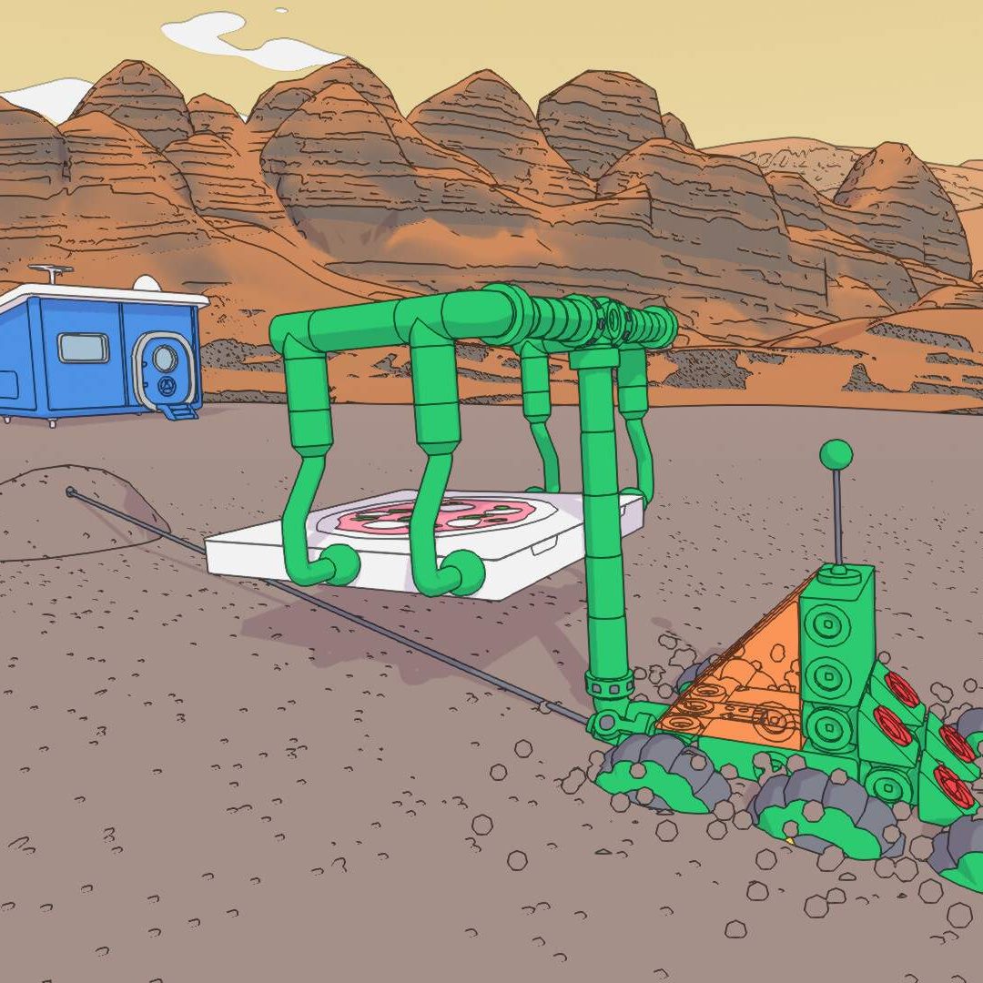 圧倒的に好評オープンワールド火星運搬シム『Mars First Logistics