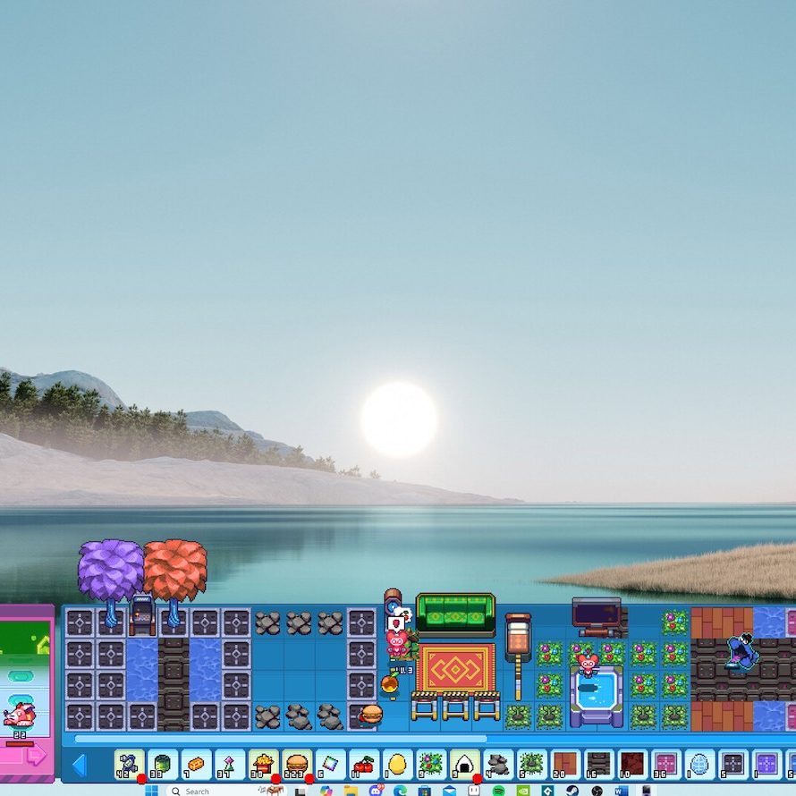 デスクトップ下・放置型RPG『Berserk B.I.T.S』11月21日配信へ。画面の