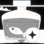 幻想砂漠サカナお助けゲーム『瓶の中のサカナのために』Steamにてお披露目。孤独なサカナの望みを叶える、ふしぎ謎解きADV makina-game-adv-20251006-360579-header