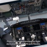 マイクロソフトの人気フライトシム『Microsoft Flight Simulator』の技術が、なんと大手ボーイング社のパイロット訓練用ツールに採用。“リアルなコクピット内”を本職が学ぶ 20251110-365406-header