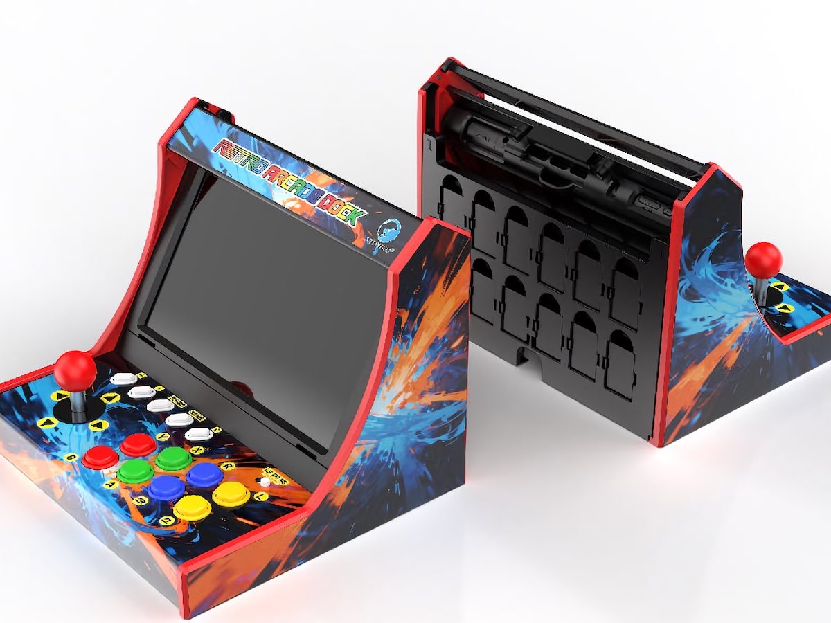 アート盗用疑惑”のあったSwitchミニアーケード筐体化「レトロ