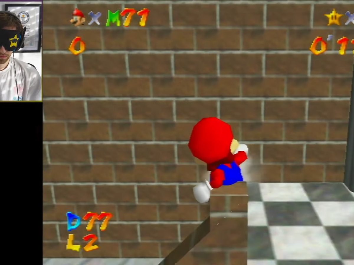 スーパーマリオ64』RTAにて、今になって“尻スライディング”新