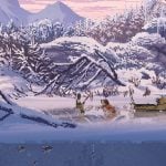 美麗ドット絵のんびり船釣りゲーム『Cast n Chill』大型アプデで「氷上釣り」できる新エリア実装。冬の釣りのお供に、新たなもふもふ大型犬も cast-n-chill-20251204-369612-header