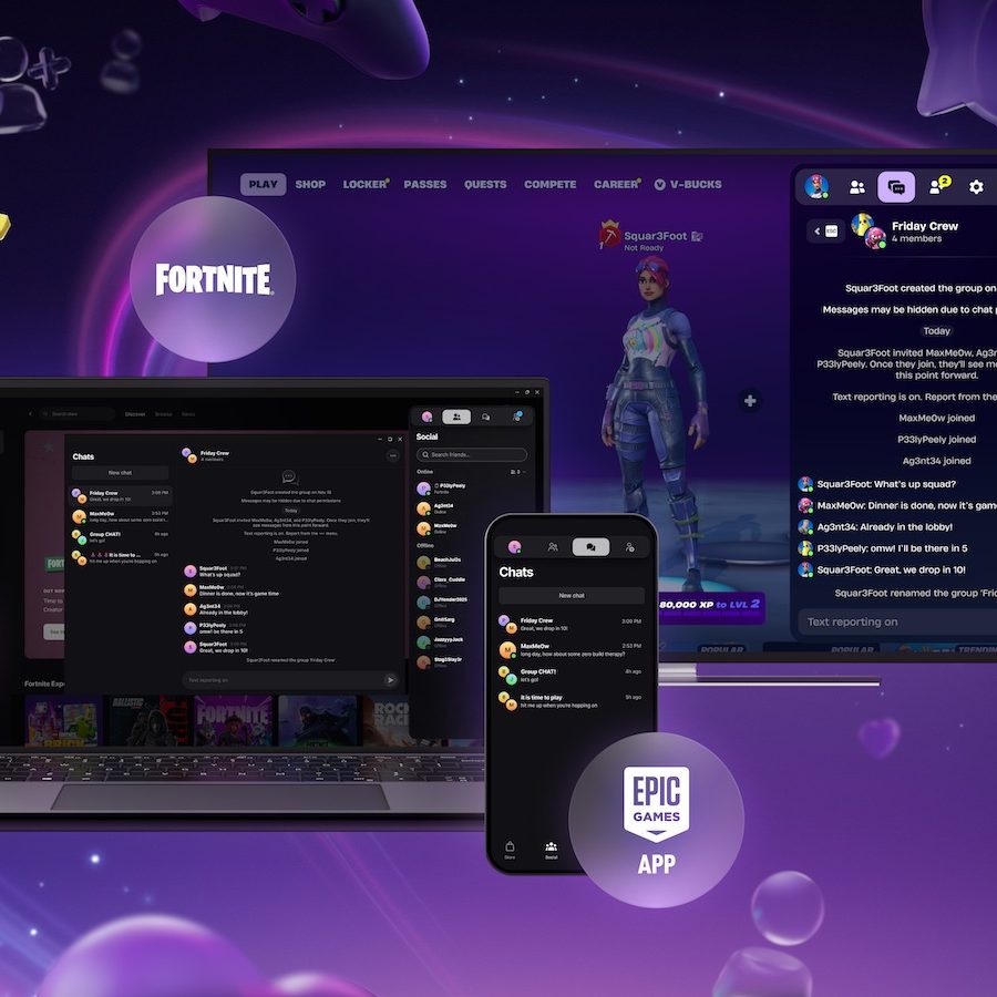 Epic Gamesついに新たな「テキストチャット機能」を実装、まずは『フォートナイト』やEpic Gamesストアなど対象に。来年にはEpicオンラインサービス向けにも開放へ  - AUTOMATON