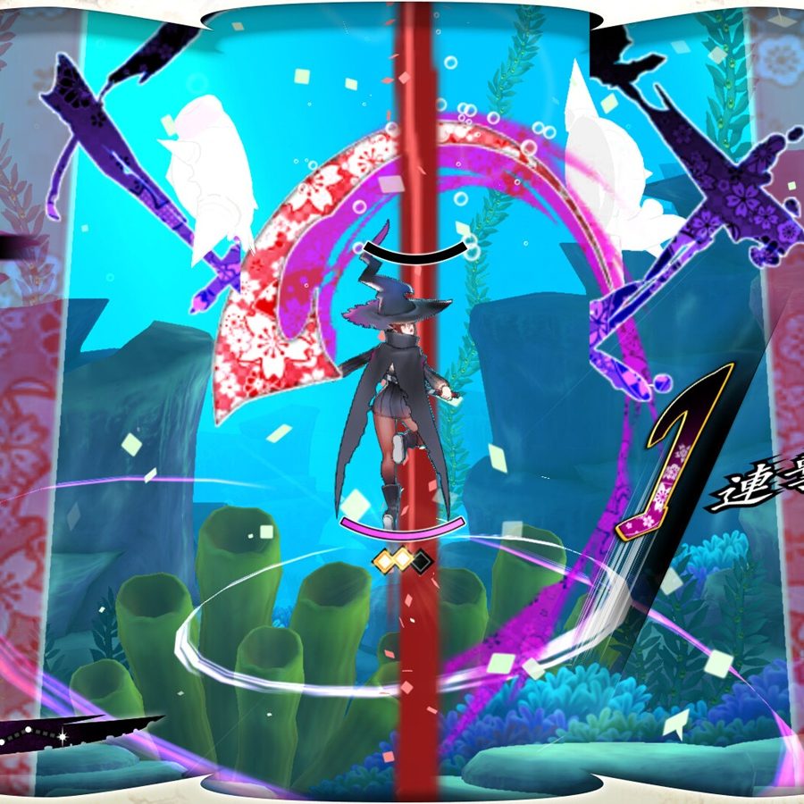 インティ・クリエイツ少女日本刀アクション『魔女ガミ』Steam体験版