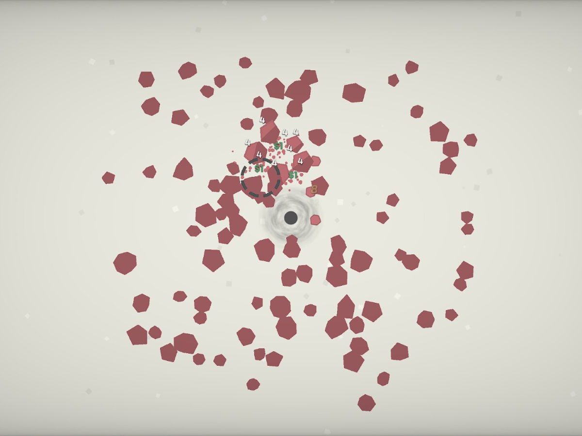 ブラックホール育成放置ゲーム『A Game About Feeding A Black Hole