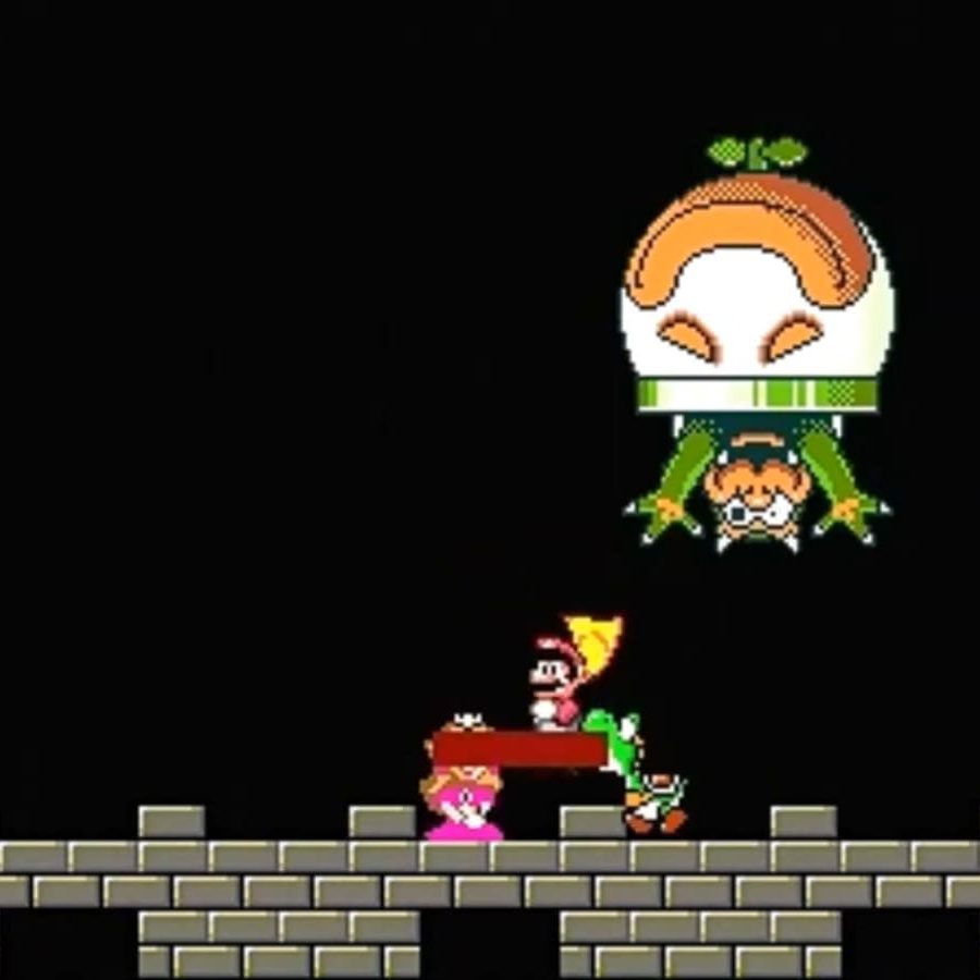 スーパーマリオワールド』の「ピーチ姫丸呑みヨッシー」バグが今になっ
