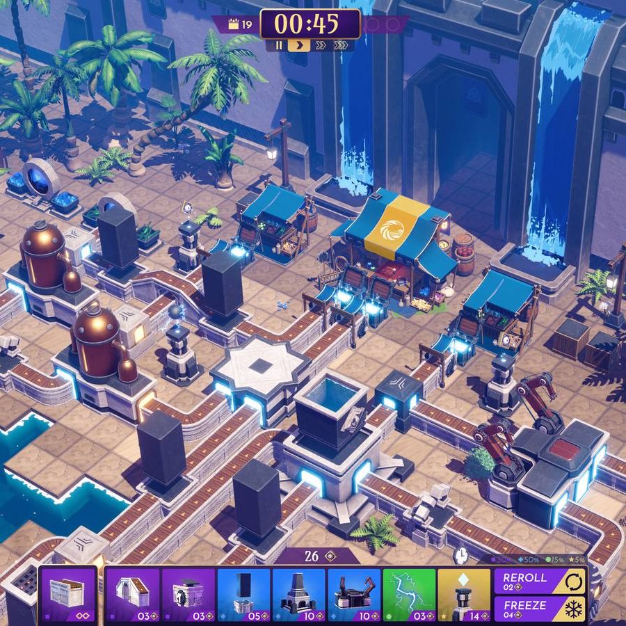 魔法×機械」工場自動化ローグライト『Factomancer』発表。毎回異なる