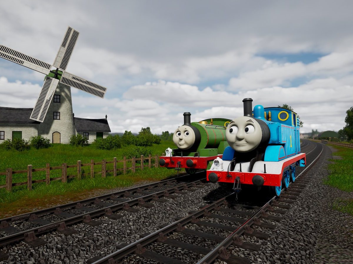 きかんしゃトーマス」がなんとリアル3Dゲーム化、『きかんしゃトーマス