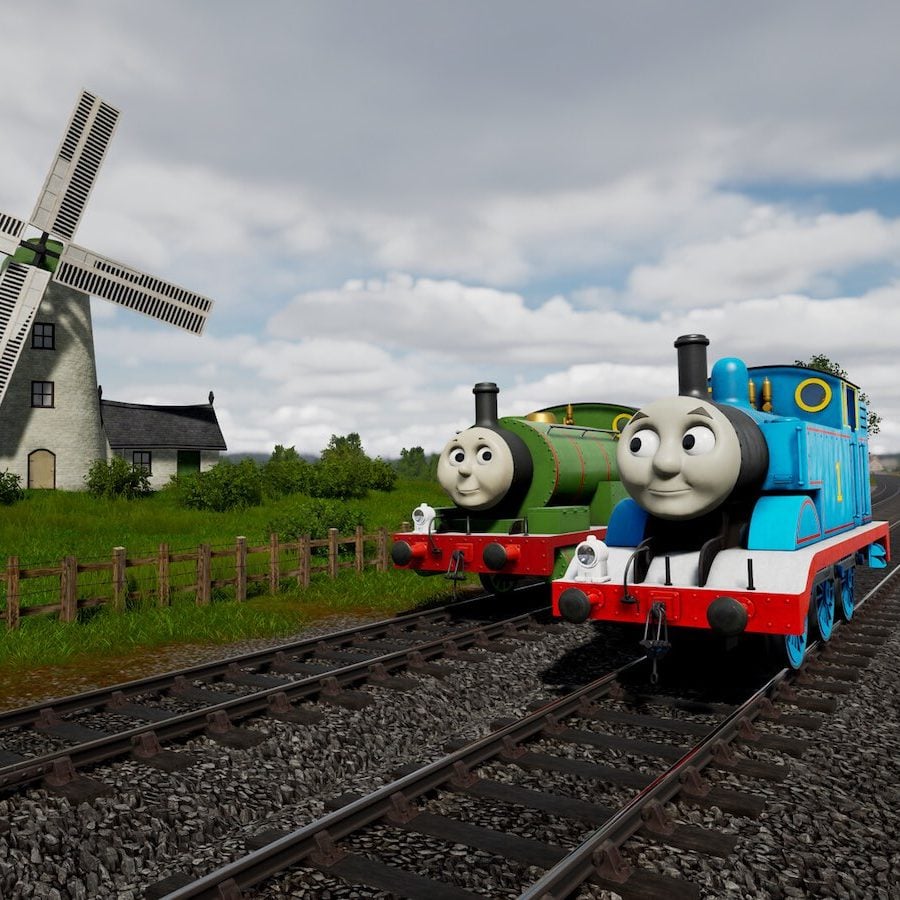 きかんしゃトーマス」がなんとリアル3Dゲーム化、『きかんしゃトーマス 