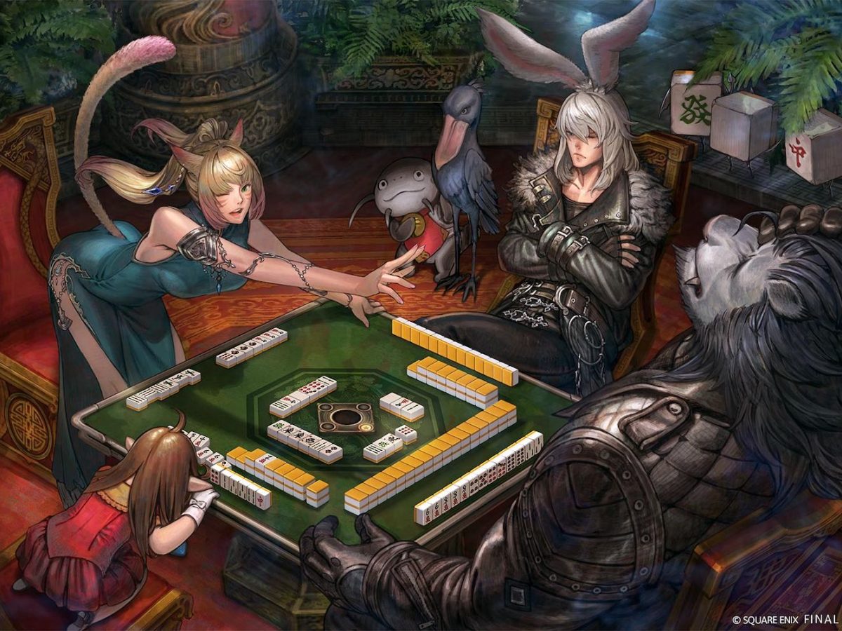 ファイナルファンタジーXIV』、まさかの麻雀プロ団体「最高位戦」の