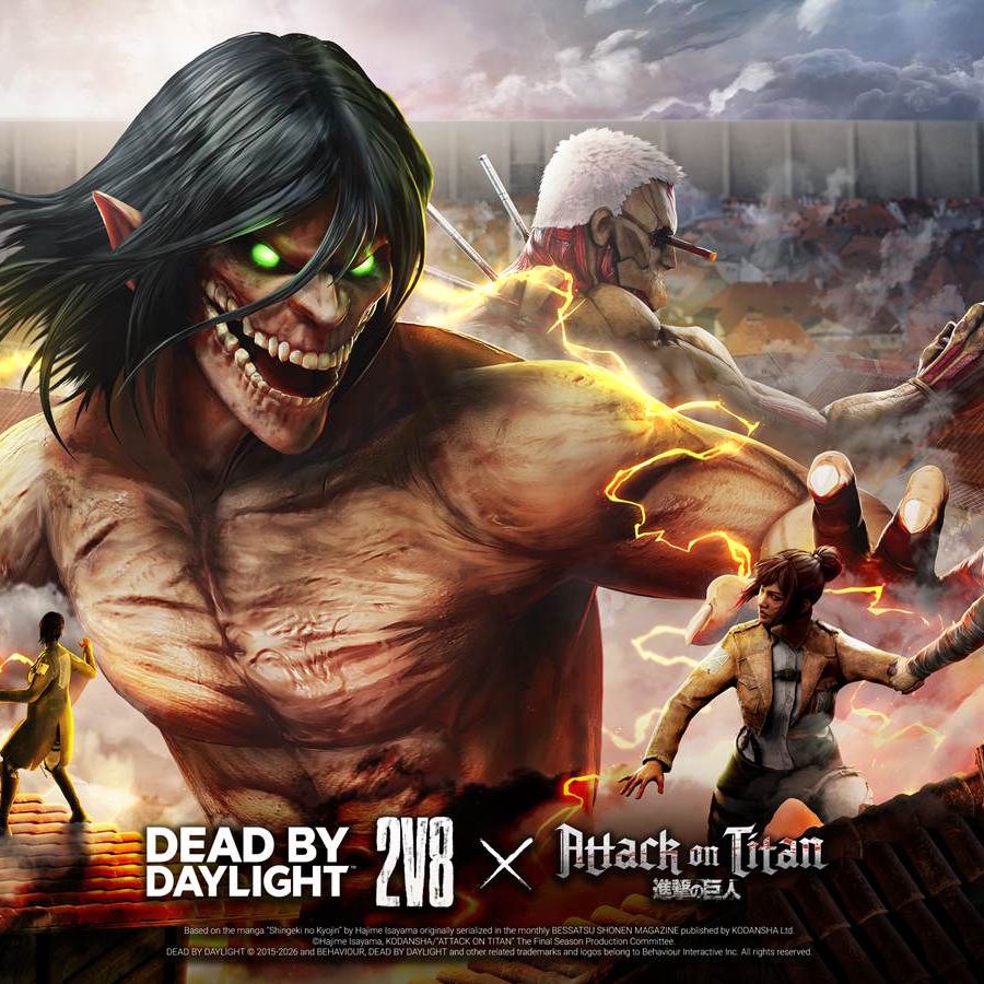 Dead by Daylight』にて「進撃の巨人」との再コラボ決定、4月29日より