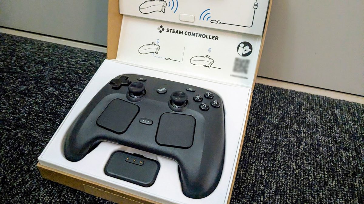新型Steamコントローラーをいち早く触ったら「尖りすぎコントローラー