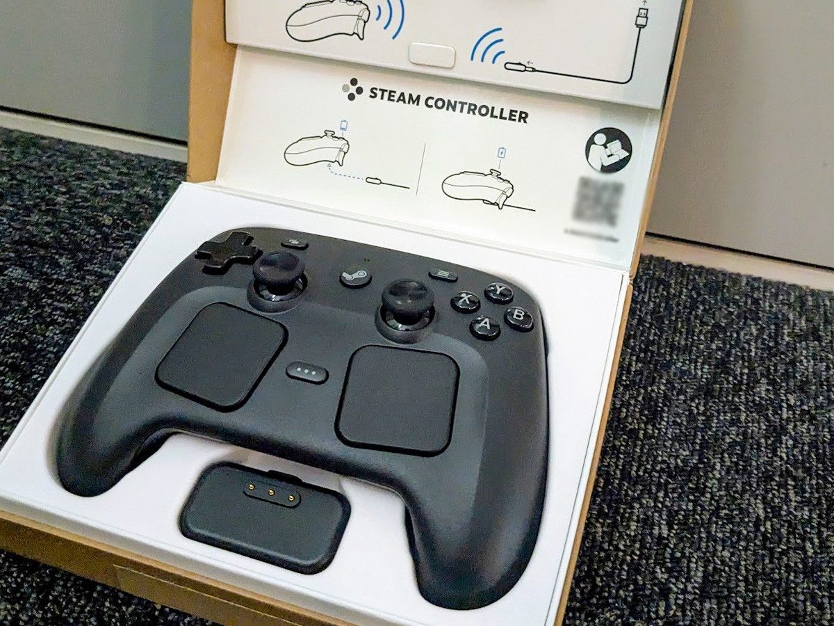 新型Steamコントローラーをいち早く触ったら「尖りすぎコントローラー