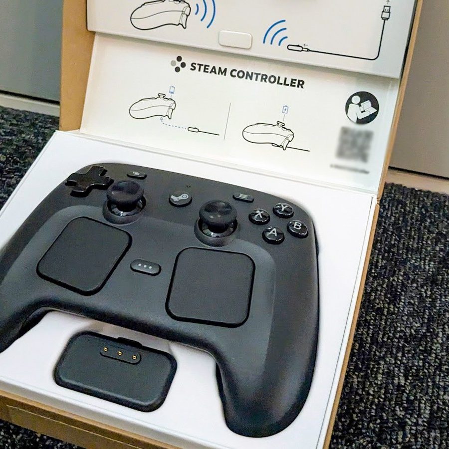 新型Steamコントローラーをいち早く触ったら「尖りすぎコントローラー