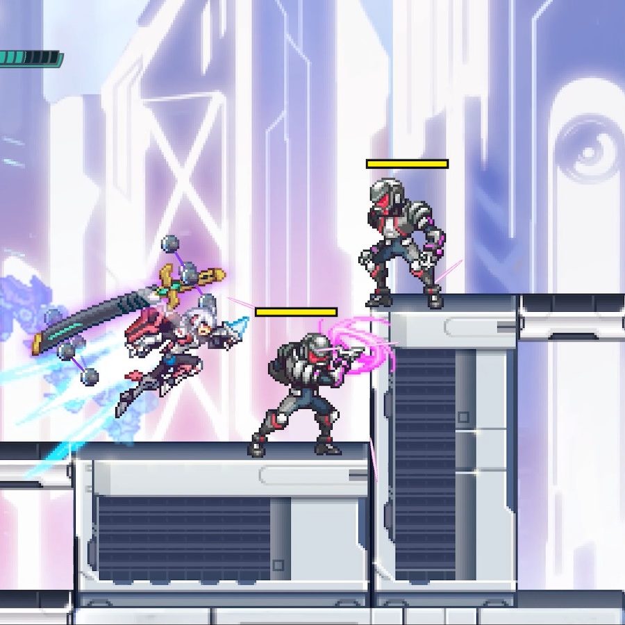 高速極限2Dアクション『白き鋼鉄のX（イクス） 3』発表、2027年発売へ