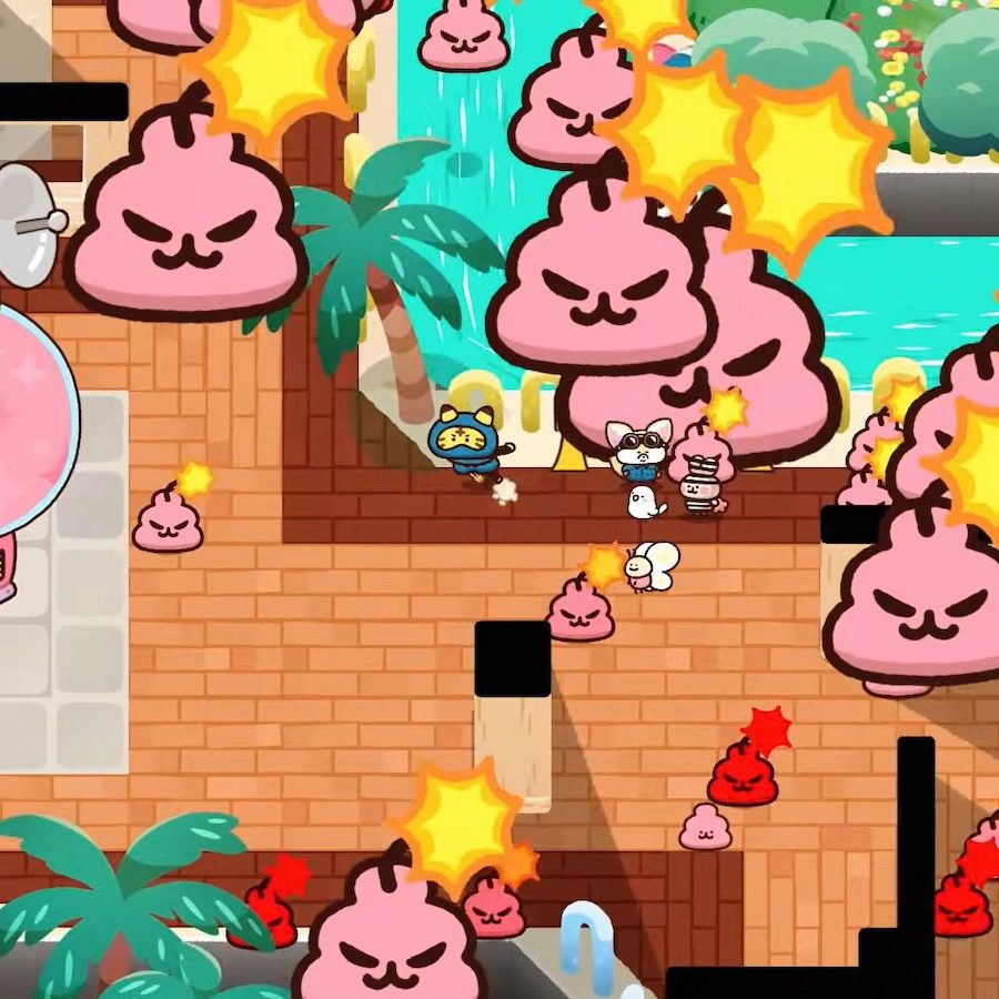 うんぴ」と「おぴっこ」で戦う非対称型対戦ゲーム『プリッとプリズナー