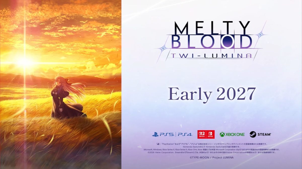 メルブラ』新作『MELTY BLOOD: TWI-LUMINA』発表。新キャラ・システム