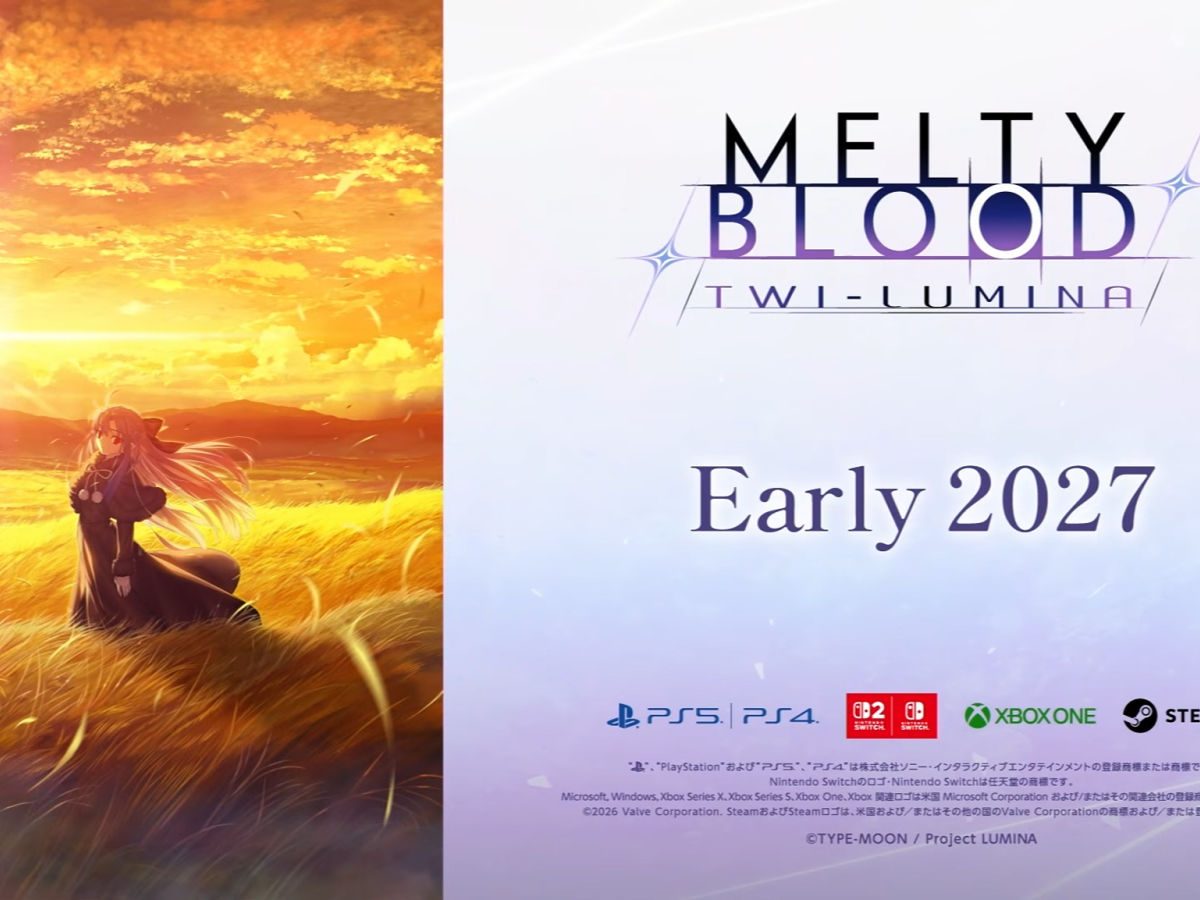 メルブラ』新作『MELTY BLOOD: TWI-LUMINA』発表。新キャラ・システム