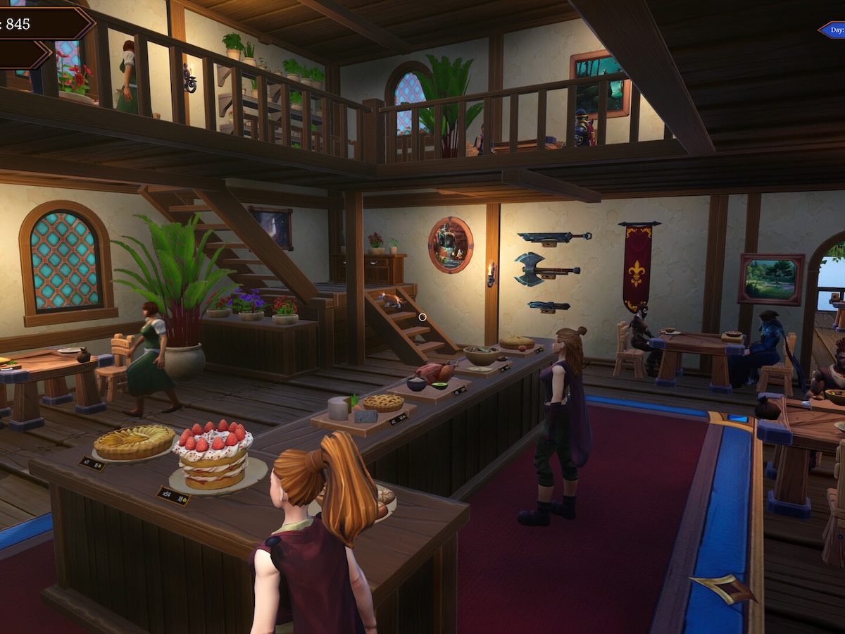 協力マルチ対応・中世ファンタジー酒場経営シム『Rekindled: Cozy